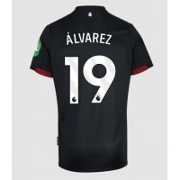 Fotbalové Dres West Ham United Edson Alvarez #19 Venkovní 2024-25 Krátký Rukáv